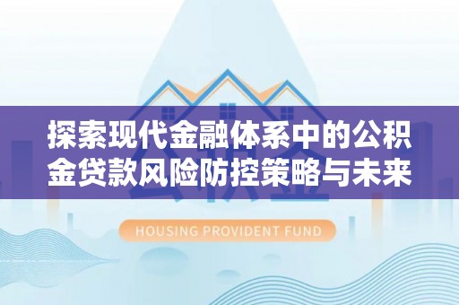 石棉探索现代金融体系中的公积金贷款风险防控策略与未来发展趋势