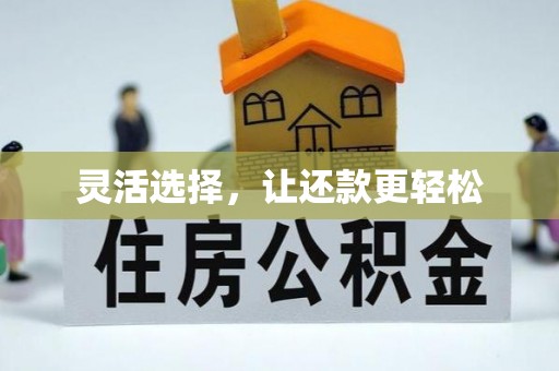 石棉灵活选择，让还款更轻松