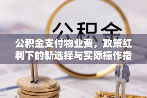 石棉公积金支付物业费，政策红利下的新选择与实际操作指南