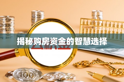 石棉揭秘购房资金的智慧选择