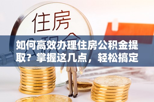 石棉如何高效办理住房公积金提取？掌握这几点，轻松搞定！
