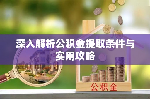 石棉深入解析公积金提取条件与实用攻略