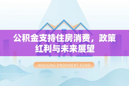 石棉公积金支持住房消费，政策红利与未来展望